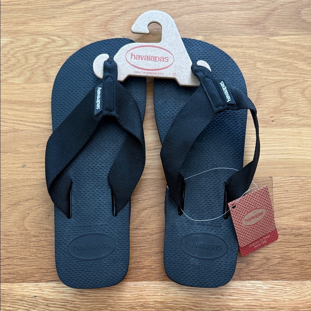 Havaianas Classic Black Sandals